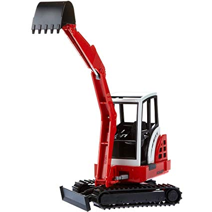 מיני טרקטור מחפרון Schaeff HR16 Mini excavator עם כף נשלפת - אדום 3