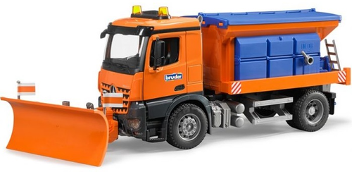 מפלסת שלג ארקוס מרצדס בנץ Mercedes Benz כתומה 1