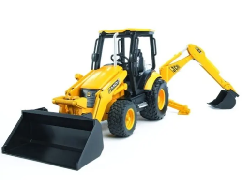 טרקטור שופל ומחפרון JCB MIDI CX Backhoe loader - צהוב 1