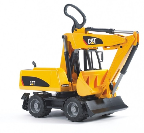 טרקטור מחפרון קטרפילר Cat Excavator עם כף נשלפת - צהוב 3