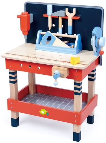 סט שולחן כלי עבודה מעץ 18 חלקים 2