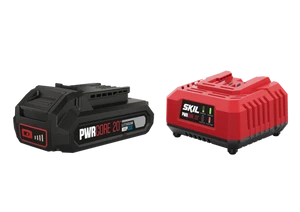 סוללה 20V 2.0Ah בטכנולוגיית Keep Cool + מטען 20V 2.4A במארז - BC1E3136 SKIL
