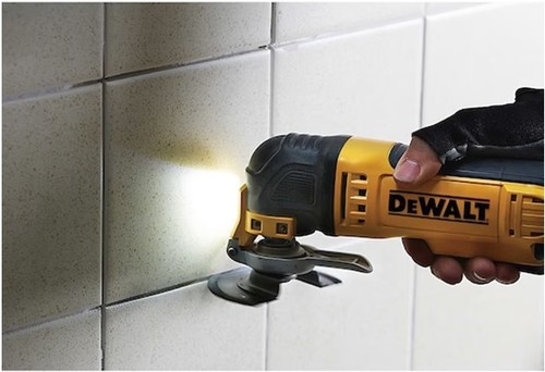 מולטיטול חשמלי 300W + אביזרים + מזוודה קשיחה מקורית - DEWALT