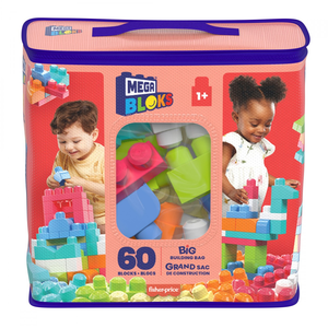 שק 60 לבני הרכבה (ורוד)