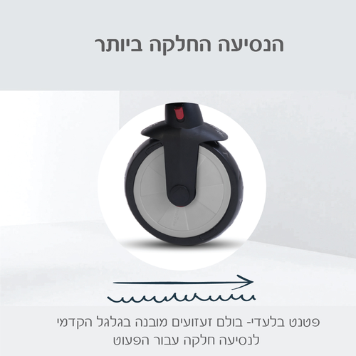 תלת אופן מתקפל סופר קומפקטי 6 ב 1 דגם STR3 - צבעוני 7