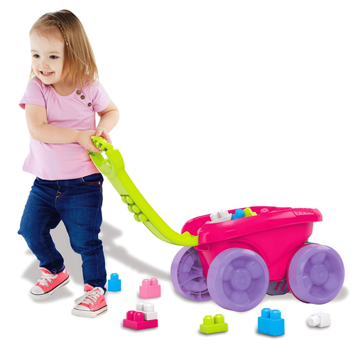 עגלת איסוף קוביות אוטומטית + 20 לבני בניה 1