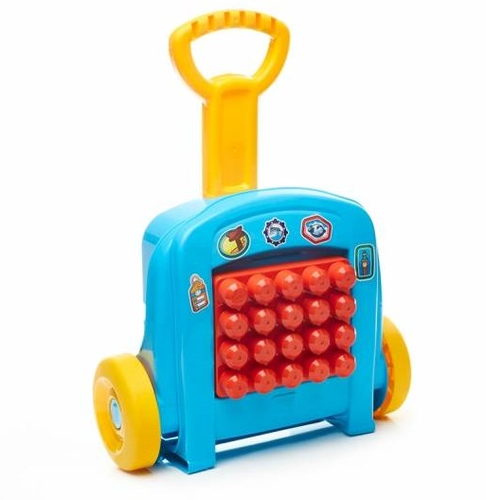 טרולי עם לבני בניה 16 חלקים  1
