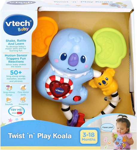 רעשן קואלה מנגן ומאיר עם חיישן תנועה 2