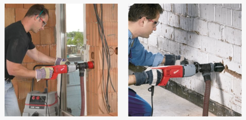 מקדחת יהלום לקידוח יבש 1500W MILWAUKEE