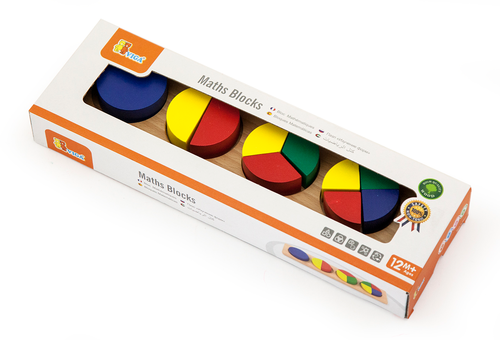 לוח הרכבת עיגול צבעוני 4 רמות מעץ מלא 11 חלקים 2