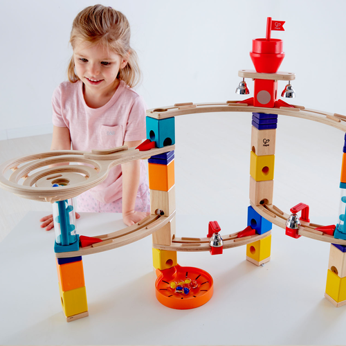 מדרון גולות מעץ - הבריחה מהטירה 52 חלקים ו 50 גולות 2