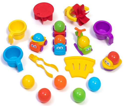 שולחן פעילות והרפתקאות ענק Ball Buddies עם 12 אביזרים ו 10 כדורי משחק 400500 2