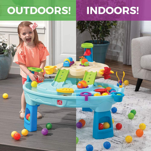שולחן פעילות והרפתקאות ענק Ball Buddies עם 12 אביזרים ו 10 כדורי משחק 400500 4