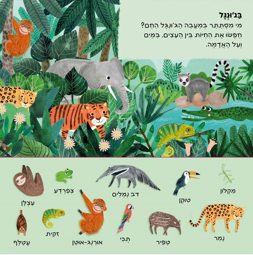 ספר הפעלה לילדים - יש כאן 101 בעלי חיים 2