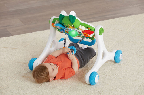 הליכון ומרכז פעילות אורקולי 4 ב 1 Scout's Get Up & Go Walker עם בקרת מהירות בגלגלים 2