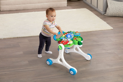 הליכון ומרכז פעילות אורקולי 4 ב 1 Scout's Get Up & Go Walker עם בקרת מהירות בגלגלים 4