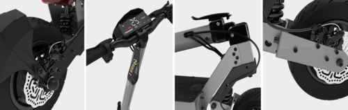 קורקינט חשמלי ריידר איקס רייס – 60V 21A – RIDER X RACE