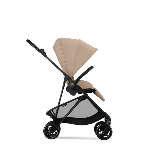 עגלת תינוק מליו 3 Cybex Melio - בג Carbon Almond Beige