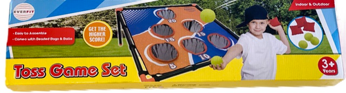 משחק קליעה לגומות + 3 כדורים ו 3 שקים לזריקה 2