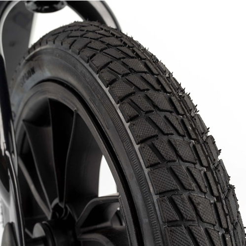 Racer אופני איזון קלילים במיוחד עם שלדת מגנזיום, מושב וידית מתכווננים - אפור/חום 5
