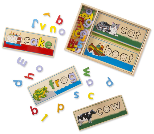 סט לימוד אותיות ABC ואיות - 58 חלקים 6