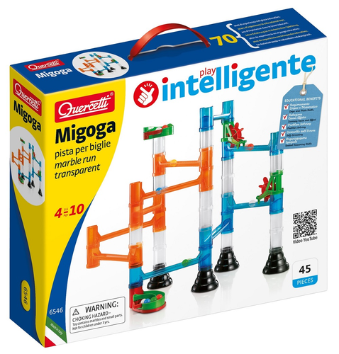 מסלול גולות שקוף במדרון מיגוגה MIGOGA עם 45 חלקים 1