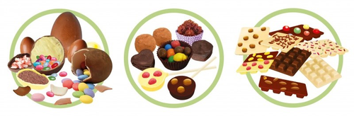 ערכה ליצירה ועיצוב בשוקולד + 20 מתכונים 5