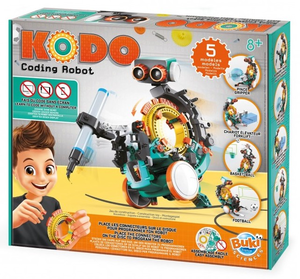 ערכת לבניית רובוט KODO ממונע הניתן לתכנות ללא צורך במחשב