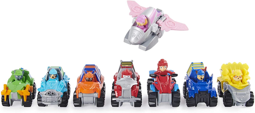 שמונה רכבי מתכת ודמויות DINO RESCUE של כלבלבי יחידת החילוץ 2