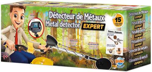 גלאי מתכות EXPERT עם מסך LCD לזיהוי סוג המתכת 1