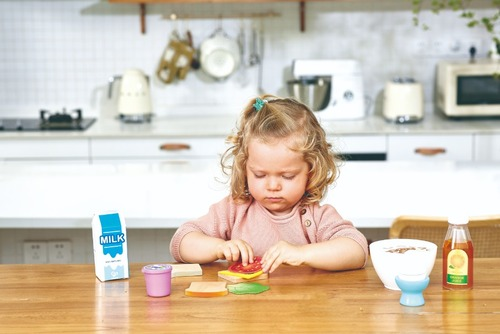 משחק דמיון באוכל - ארוחת בוקר 16 חלקים 4
