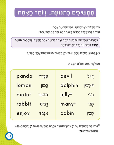 חוברת עבודה ותרגול: כישורי אנגלית – קריאה חלק א’ / ראובת ניצן 4