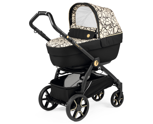 סט עגלה תינוק בוק פלוס עלית פרימיום Elite Premium מהדורה מיוחדת - צבע Graphic Gold 2