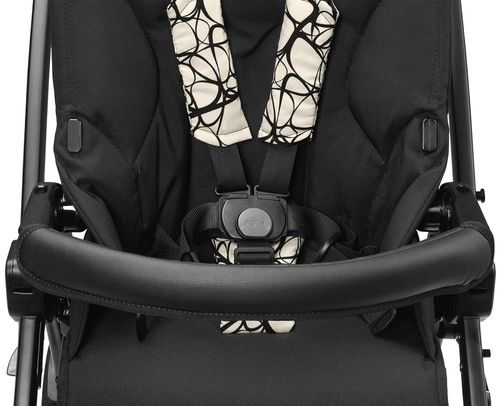 סט עגלה תינוק בוק פלוס עלית פרימיום Elite Premium מהדורה מיוחדת - צבע Graphic Gold 10