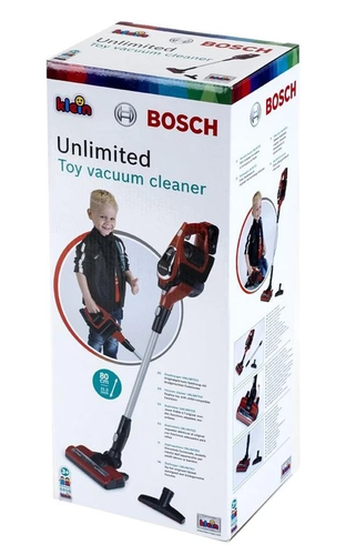שואב אבק אלחוטי חשמלי לילדים אנלימיטד Unlimited בוש BOSCH עם מוט קצר וארוך  - אדום 6