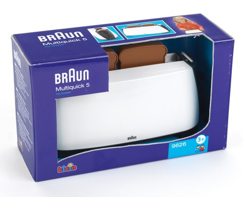 משחק טוסטר דמוי Braun Multiquick 5 עם 2 פרוסות לחם קופצות  2