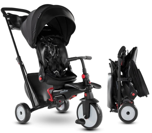 תלת אופן מתקפל ונשכב 6 ב 1 דגם SmarTrike STR7 - שחור 1