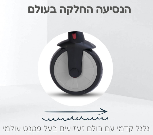תלת אופן מתקפל ונשכב 6 ב 1 דגם SmarTrike STR7 - שחור 8