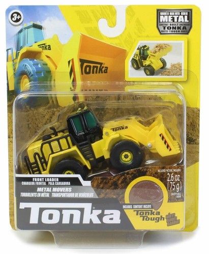 מיני טרקטור עם כף העמסה ממתכת + 75 גר' חול קינטי למשחקי דימיון 5