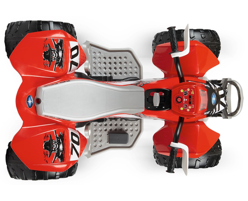 טרקטורון לילדים פולאריס אאוטלאו Polaris Outlaw 330W עם פנס LED ואפקטים קוליים - אדום 4