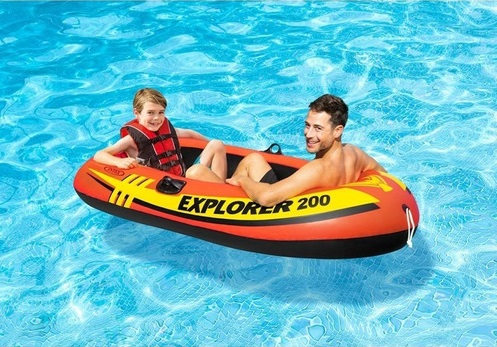 סירה מתנפחת לשניים דגם EXPLORER 200 עד משקל 95 ק
