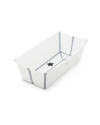 אמבטיה מתקפלת Flexi Bath XL צבע לבן/אפור  STOKKE