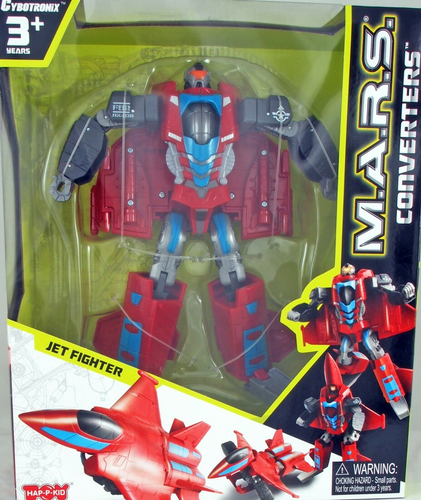 רובוט M.A.R.S אדום משנה צורה למטוס  3