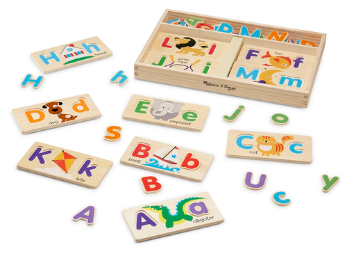 סט לימוד והתאמת אותיות ABC בקופסה רב פעמית 1