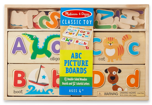 סט לימוד והתאמת אותיות ABC בקופסה רב פעמית 5