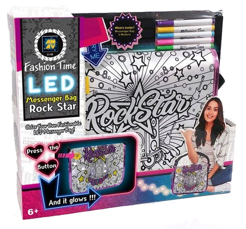 תיק לצביעה עצמית עם תאורת LED (טושים כלולים) 1