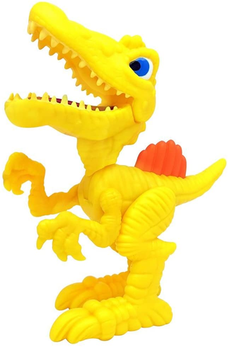 מיני דינוזאור ספינוסאורוס מסדרת מגה זאורים Dragon-I Toys - צהוב 1