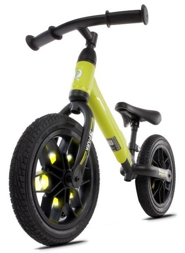 אופני איזון Spark עם אורות LED בגלגלים, מושב וידית מתכווננים - ירוק 2