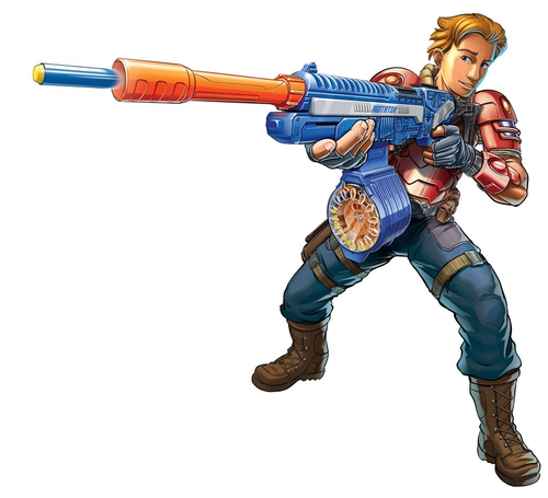 רובה חצים Agitator מחסנית תוף נשלפת יורה, טווח 20 מ' + 50 חצי משחק 3