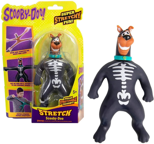 דמות משחק נמתחת לילדים סקובי דו בתלבושת שלד 2